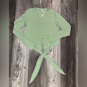 Women's Green Tie-Front Top lululemon